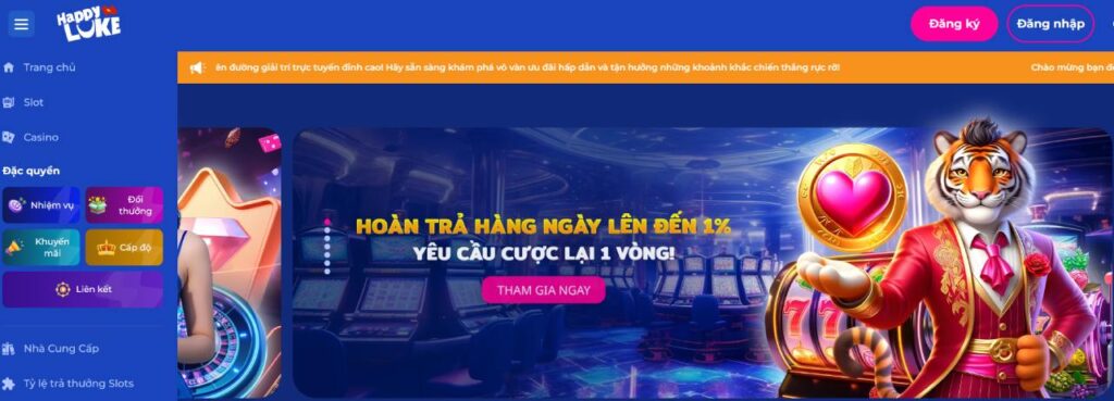 Trang chu HappyLuke