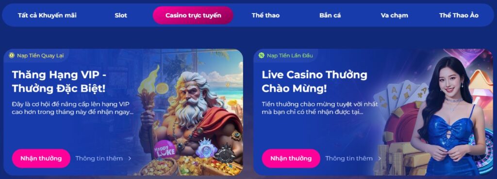 Casino Tại HappyLuke